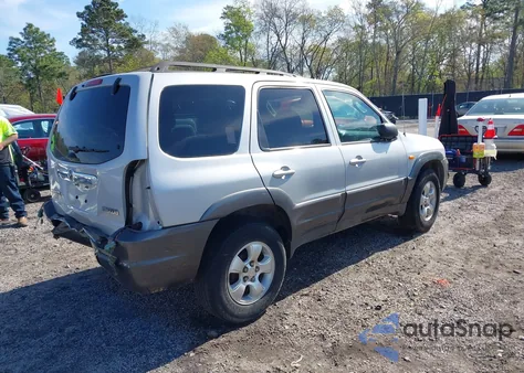 2004 Mazda Tribute Es V6 из США, поврежденный, VIN 4F2CZ06124KM06214
